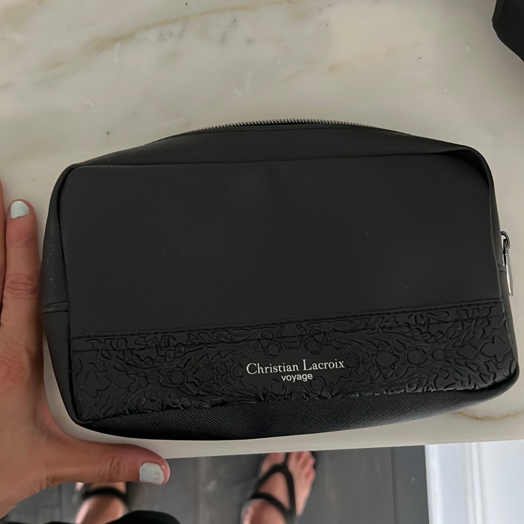 Brand New Christian Lacroix Make Up Bag